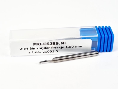 VHM éénsnijder freesje 1,50 mm