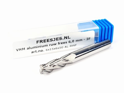 VHM aluminium ruw frees 6,0 mm - 3F