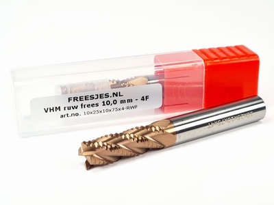 VHM ruw frees 10,0 mm - 4F