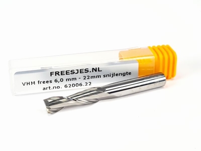 VHM frees 6,0 mm - 22mm snijlengte