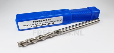 HSS frees 6,0 mm *100 mm lang* 3F