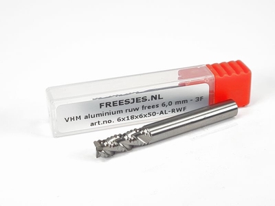 VHM aluminium ruw frees 6,0 mm - 3F
