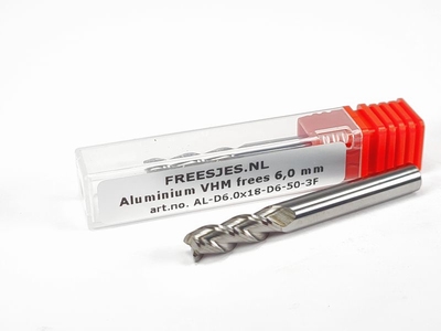Aluminium VHM frees 6,0 mm