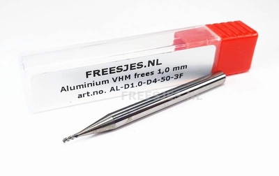 Aluminium VHM frees 1,0 mm