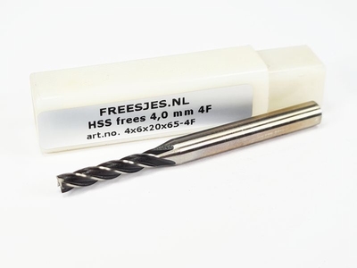 HSS frees 4,0 mm 4F