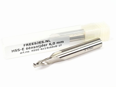 HSS-E éénsnijder 6,0 mm