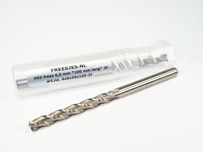 HSS frees 6,0 mm *100 mm lang* 3F
