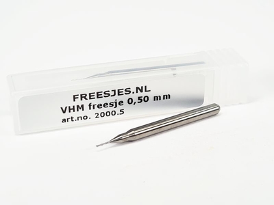 VHM freesje 0,50 mm