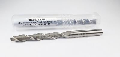 HSS frees 8,0 mm *120 mm lang* 2F
