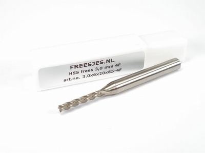 HSS frees 2,0 mm 4F