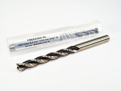 HSS frees 9,0 mm * 95 mm lang* 4F