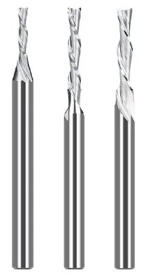 VHM freesje downcut 3,175 mm 2F snijlengte 15mm