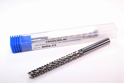 VHM frees 8,0 x 52 mm met diamantvertanding