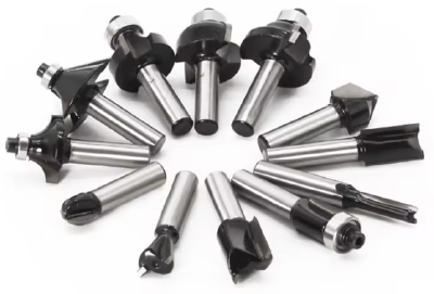 Bovenfreesset 12 stuks