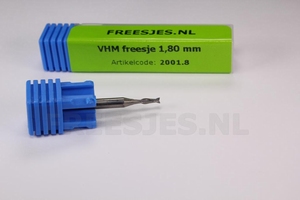 VHM freesje 1,80 mm