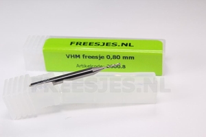 VHM freesje 0,80 mm