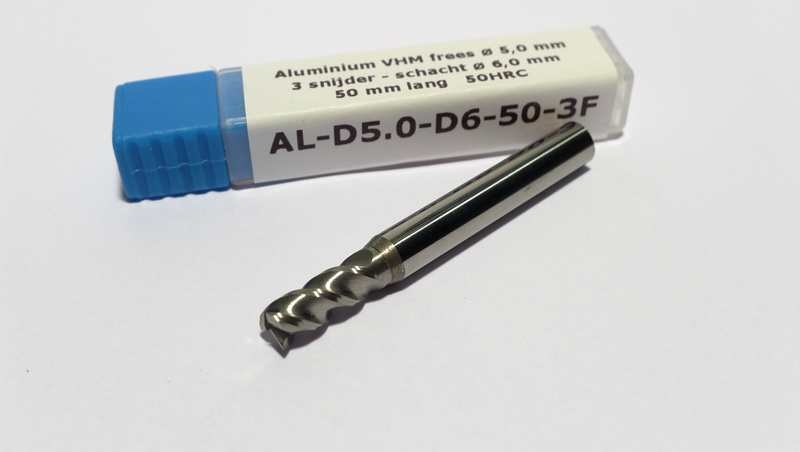 Aluminium VHM frees 5,0 mm