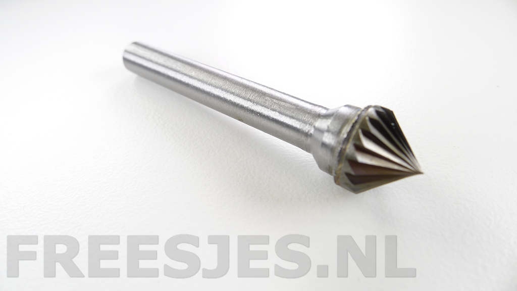 hoekfrees 60° en Ø 6 mm
