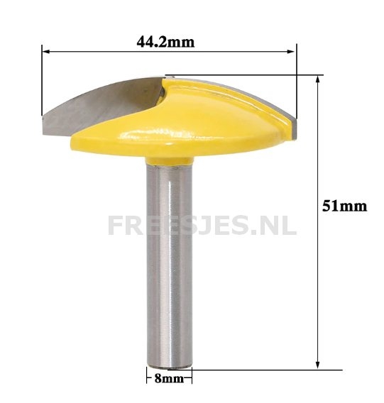 Kom frees Ø44,5 mm