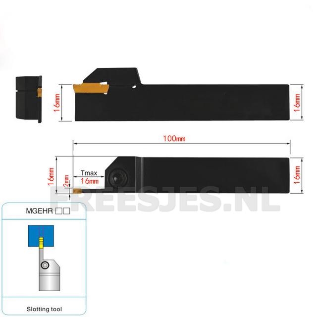 MGEHR 1616-2.0  afsteekbeitel