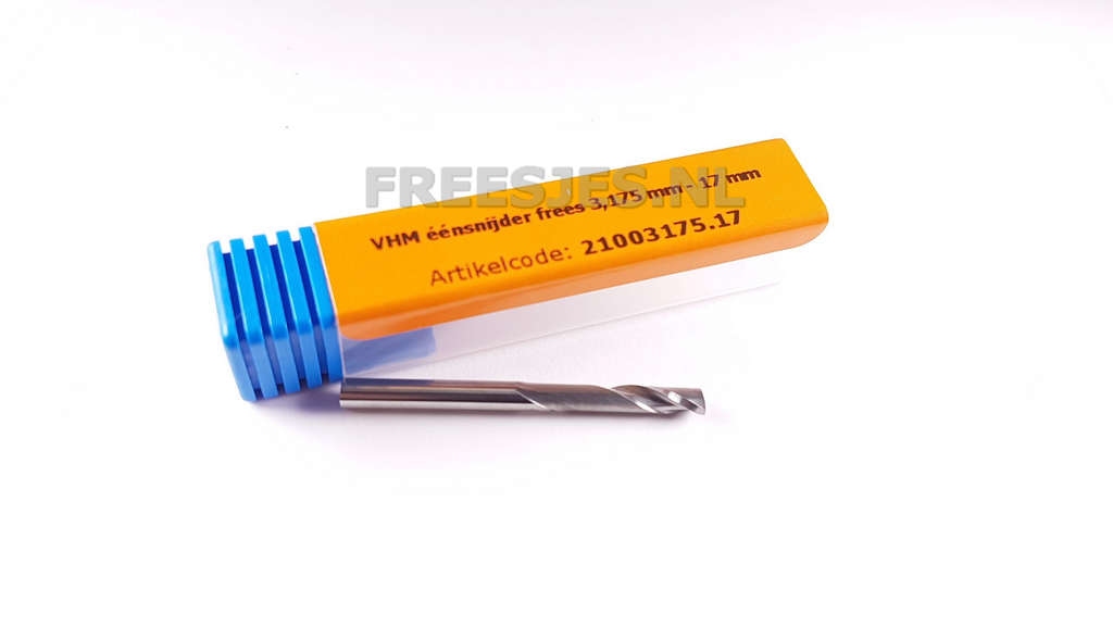 VHM éénsnijder frees 3,175x17 mm