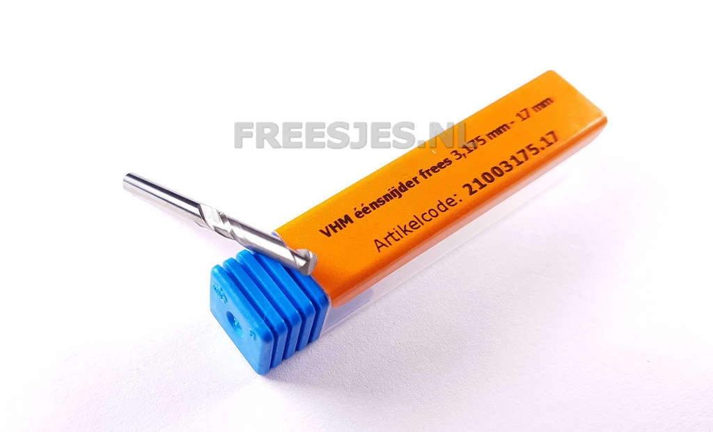 VHM éénsnijder frees 3,175x17 mm
