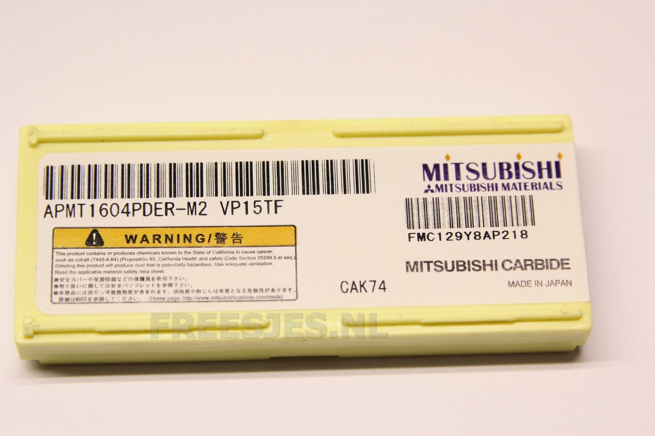 Wisselplaat APMT1604 Mitsubishi