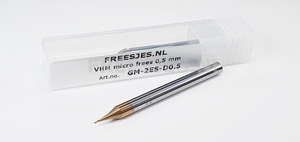 VHM freesje 0,5 mm