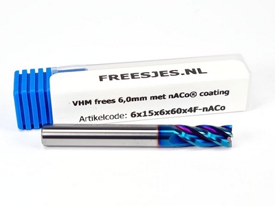 VHM frezen met nACO coating