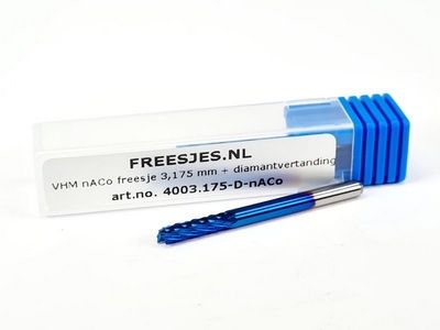 freesjes met diamantvertanding en nACo